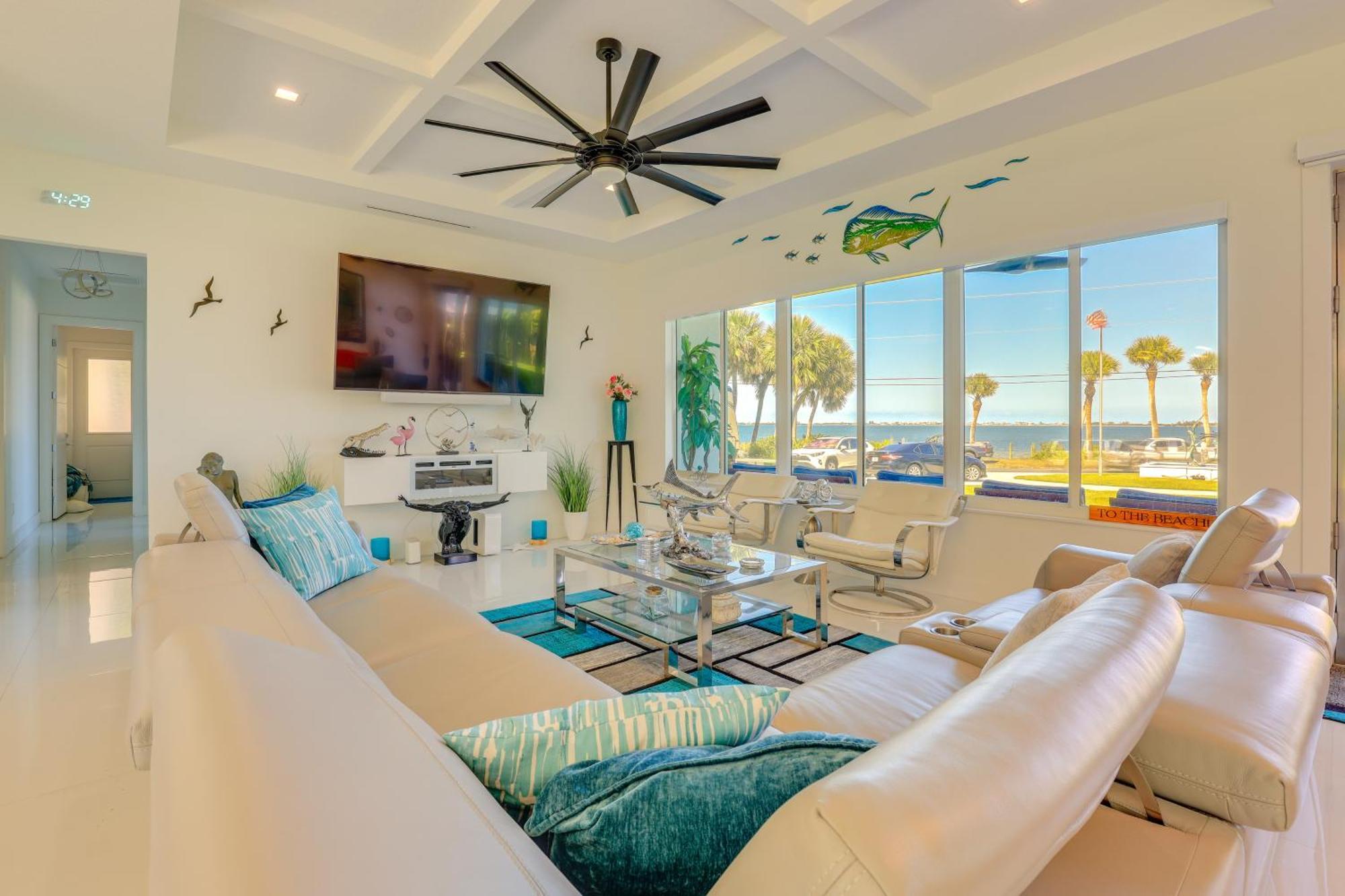 Sleek Fort Pierce Vacation Rental With Private Dock! Kültér fotó